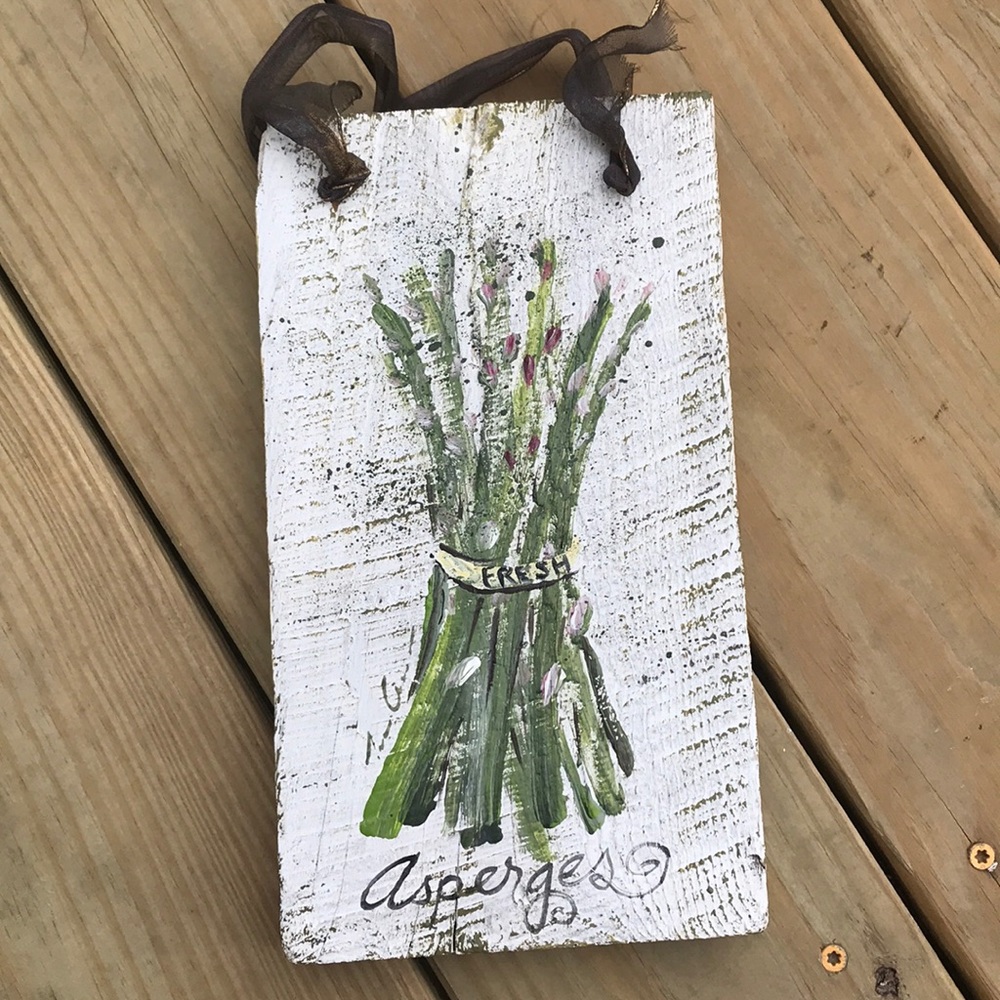 Cute hand painted kitchen decor